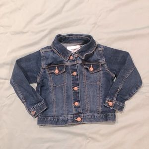 Old Navy Toddler Dark Wash Jean Jacket in 2T